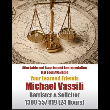 Photo: Family Lawyer - Michael Vassili Barristers & Solicitors